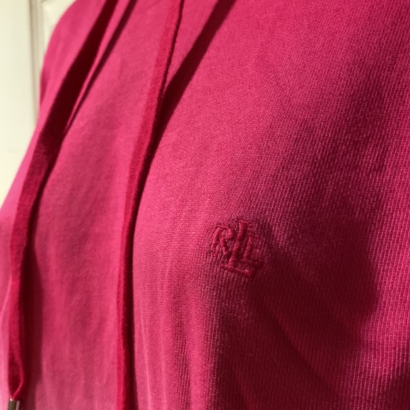 Ralph Lauren Dip Dye French Terry Hoodie M - Picture 5 of 10